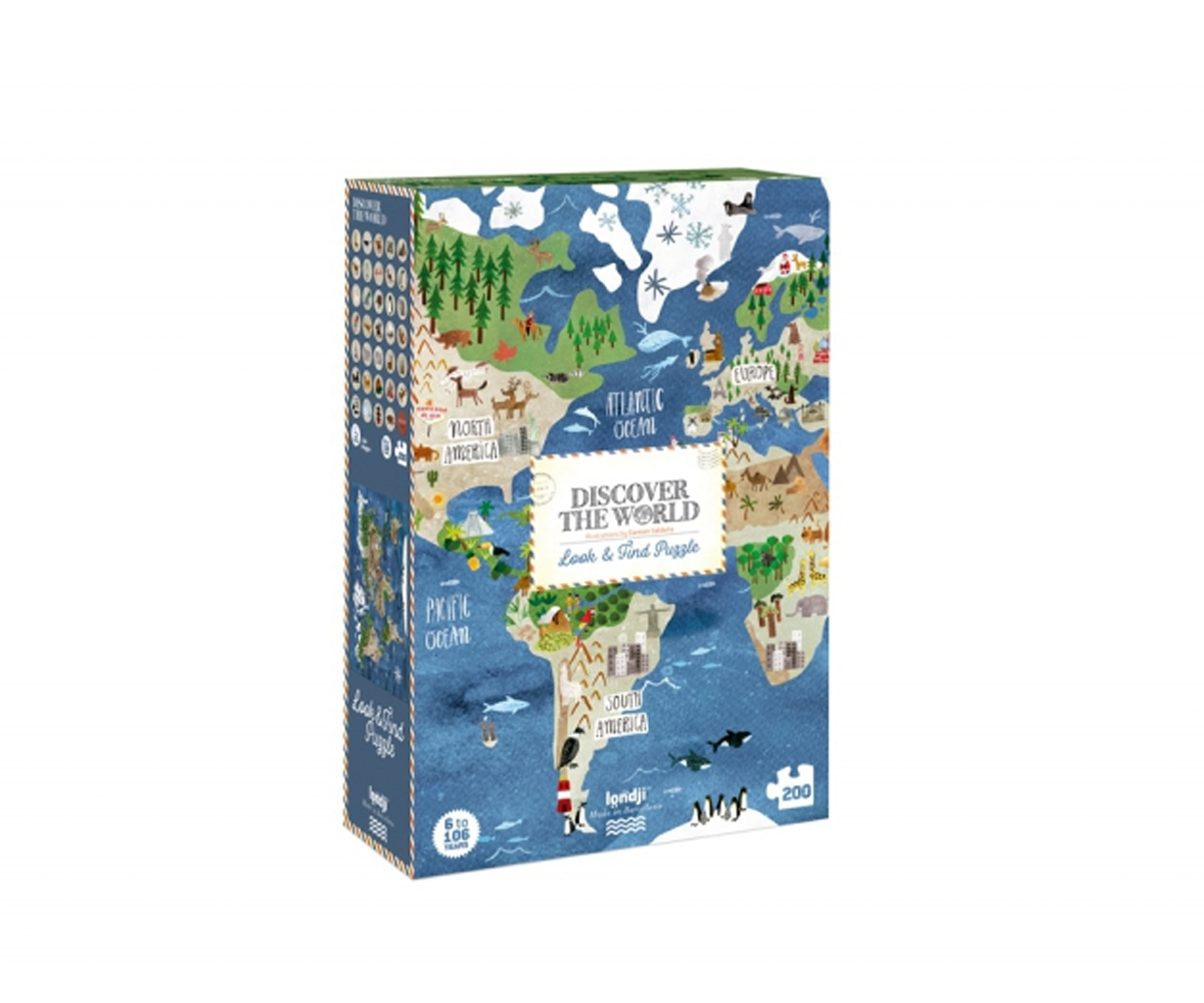 Puzzle Descubre El Mundo