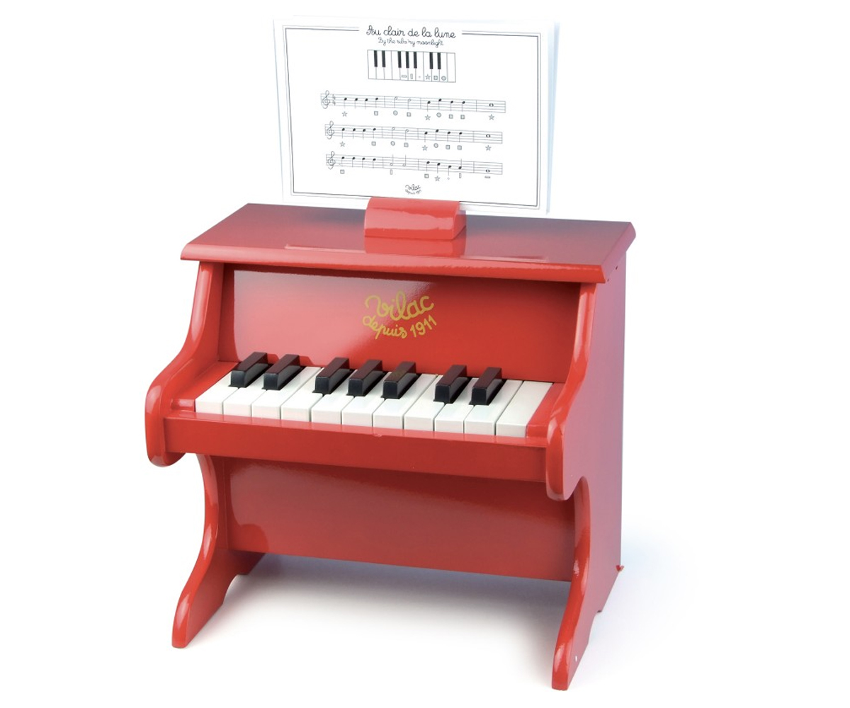 Piano Rojo 18 Teclas