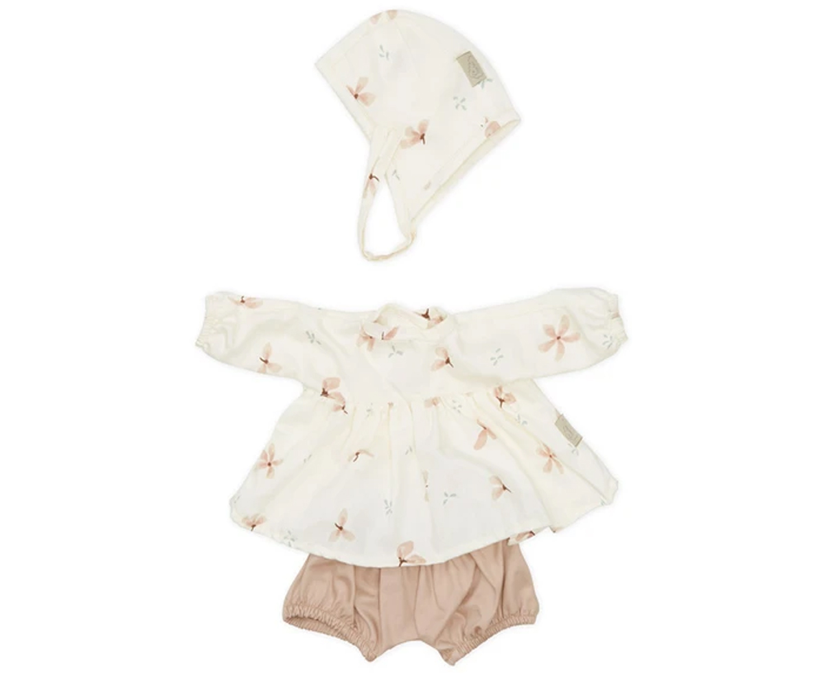 Conjunto De Roupas De Boneca De Creme Windflower