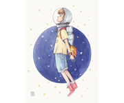 Astronauta Ed. Limitada Esther Gili A4
