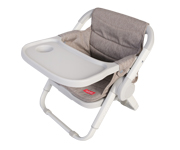 Trona Plegable Vesta Gris/Beige