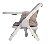Trona Plegable Vesta Gris/Beige