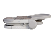Trona Plegable Vesta Gris/Beige