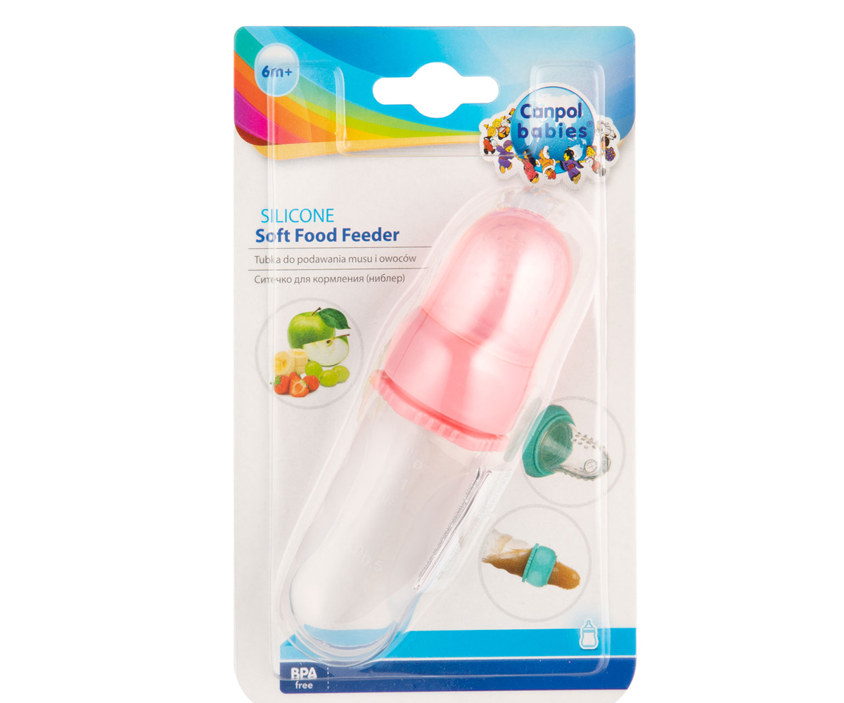 Alimentador Silicone Rosa 30ml