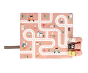 Juego Mantel con Circuito Rosa