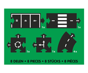 8 Pezzi Pista Waytoplay Mixed Extension