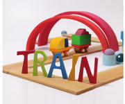 Tren de Bloques de Madera