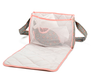 Bolso Cambiador Muecas Grey