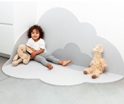 Alfombra de Juegos Grande PlayMat Nube Gris