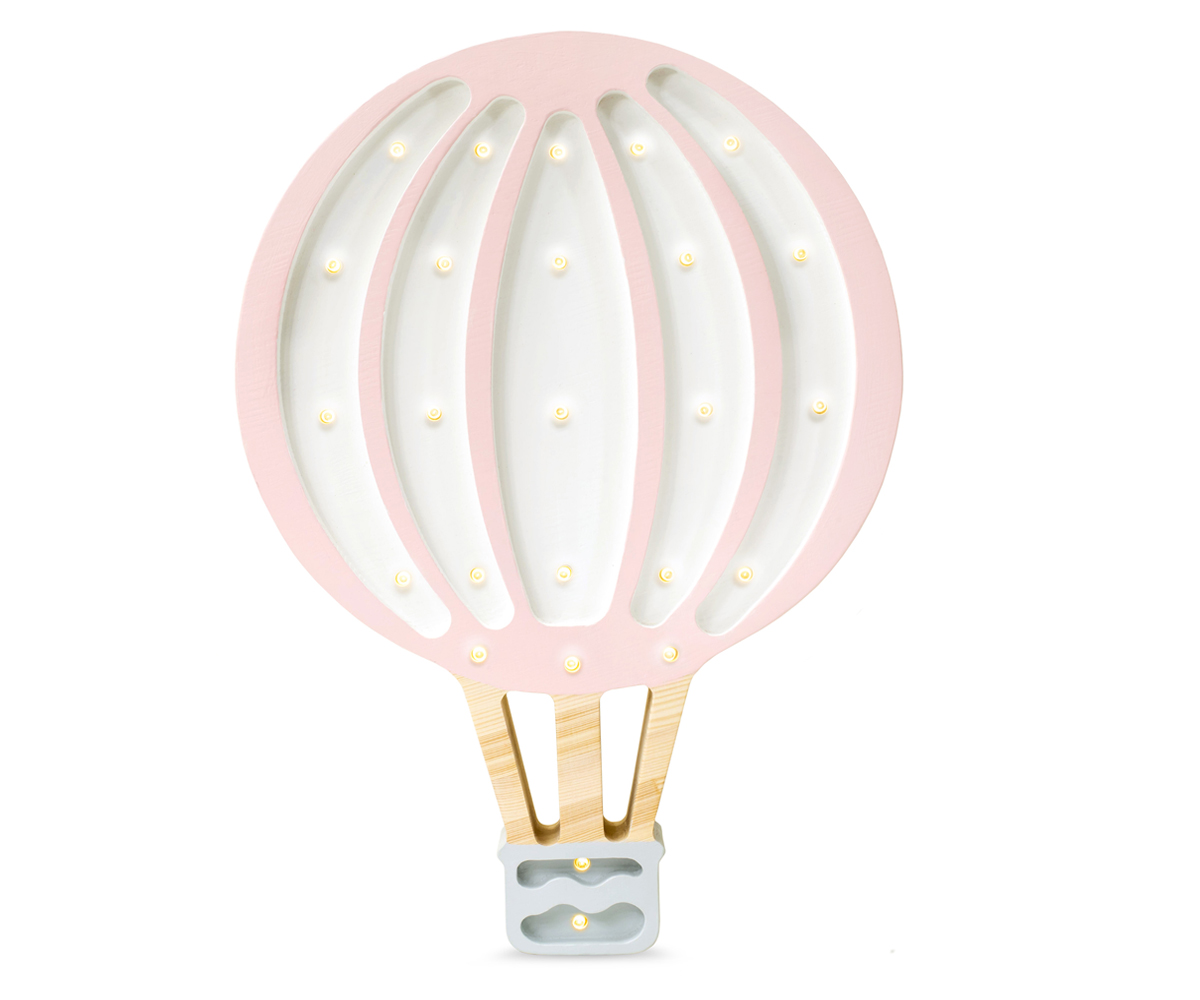 Lámpara Hot Air Balloon Powder Pink