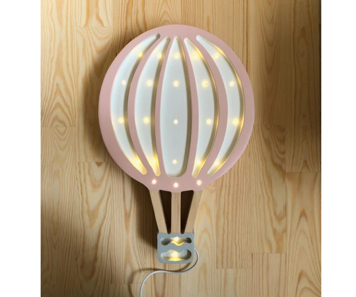 Lampe Hot Air Ballon Powder Pink