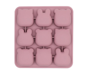 Moldes Poddies para Hornear  Congelar Rosa Empolvado