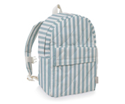 Zainetto Infantile Blue-White Stripes Personalizzabile