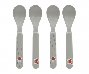 4 Eco Little Forest Fox Teaspoon