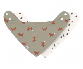 Lot de 2 bavoirs - Little Forest Fox