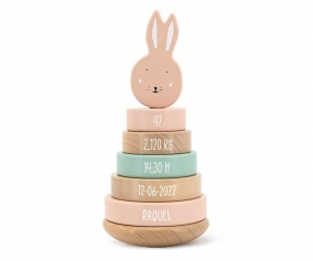 Torre Impilabile Mrs.Rabbit Trixie Wood Personalizzabile