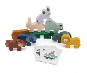 Empilables en Bois Animaux