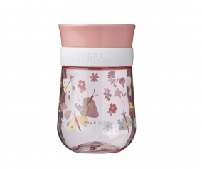 Vaso Antiderrame 360 Mio Flores y Mariposas 300ml
