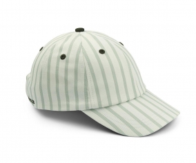 Cappellino Visiera Danny Stripe Dusty Mint