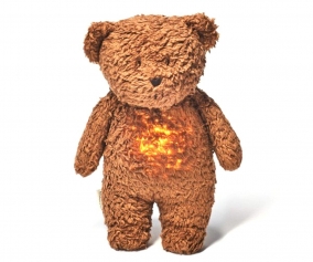 Peluche ours biologique Moonie Light Caramel