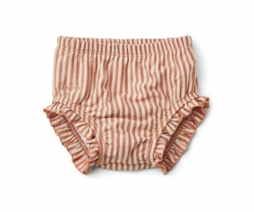 Costume Beb Mila Seersucker Tuscany Rose