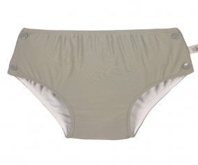 Cueca Fralda de Banho Buttons Olive