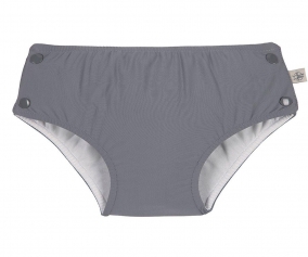 Cueca Fralda de  Banho Cinza Botes