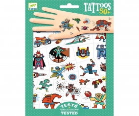 Tattoos Heroes vs. Villains