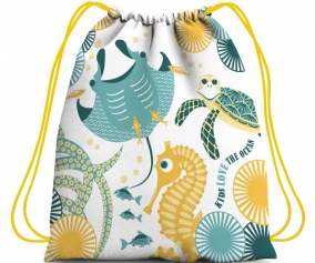 Sacca-Zaino Oceans Personalizzabile
