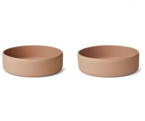 2 Bol Damina  Pale Tuscany/Tuscany Rose Mix