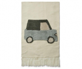Alfombra de Pared Gera Car Blue Fog