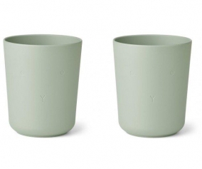 2 Bicchieri PLA Stine Rabbit Dusty Mint