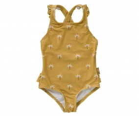 Costume Intero Fresk Palme Senape