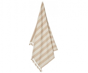 Telo Spiaggia Mona Stripes Tuscany Rose/Sandy