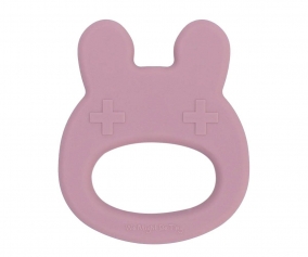 Anneau de dentition silicone Dusty Rose Bunny