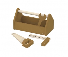 Caja de Herramientas Flexa Mostaza