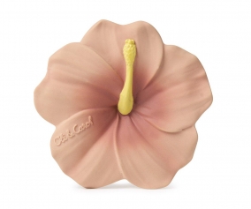 Iris The Hibiscus Latex Teether Flower Oli&Carol