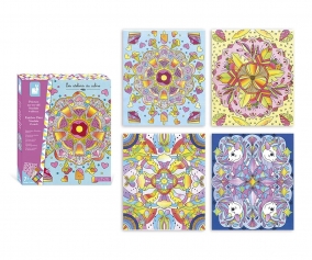 Mandala Arcobaleno da Dipingere