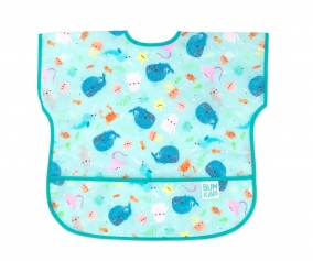 Babero con Manga Corta Bumkins Ocean