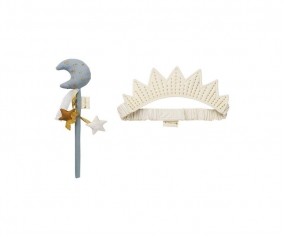 Complemento Disfraz Infantil Tiara y Varita