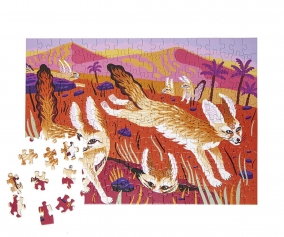 Puzzle Renard dans le dsert 200 pices 