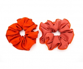 2 Coleteros Scrunchie Mallow+Tierra