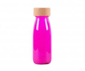Garrafa Sensorial  Flutuante Flip Pink