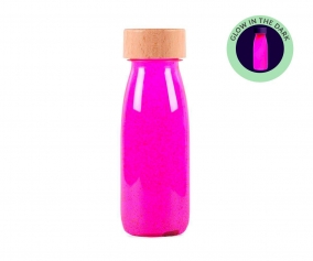 Garrafa Sensorial  Flutuante Flip Pink