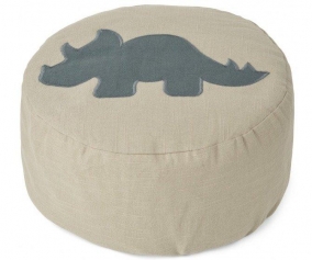 Mini pouf Betsy Dino/Whale Blue