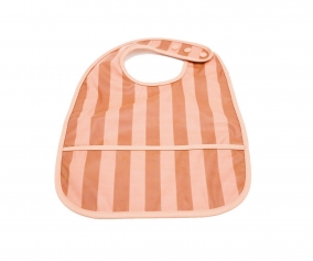 Bavoir pour bb Stripes Sunset/Earth