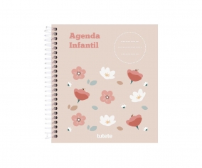 Agenda Tutete Pequena Creche Personalizvel Little Garden