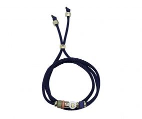 Collier-Bracelet Du Bleu Marine