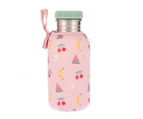 Botella Acero con Funda Fruits Personalizable 500ml