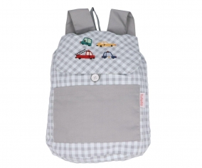 Mochila Pequea Vintage Cars Personalizable